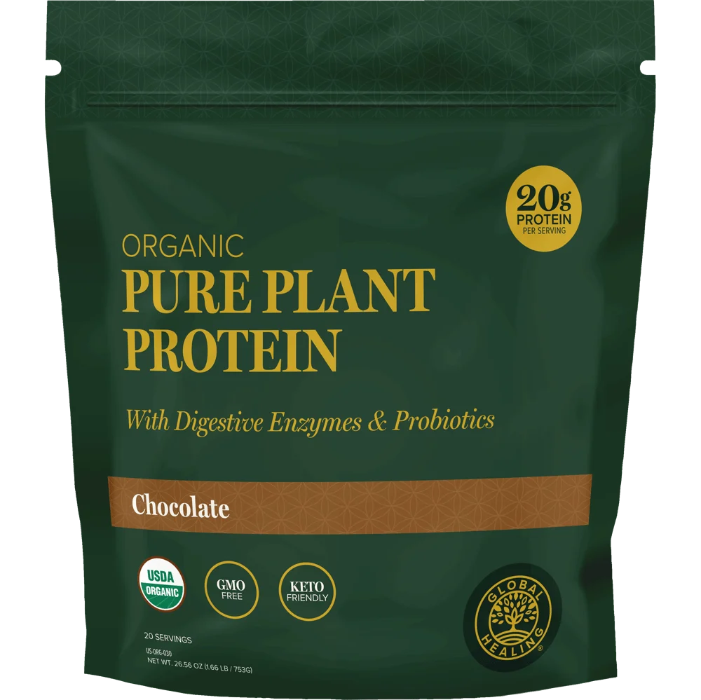 Plant Protein Powder Vanilla & Chocolate - Image 2